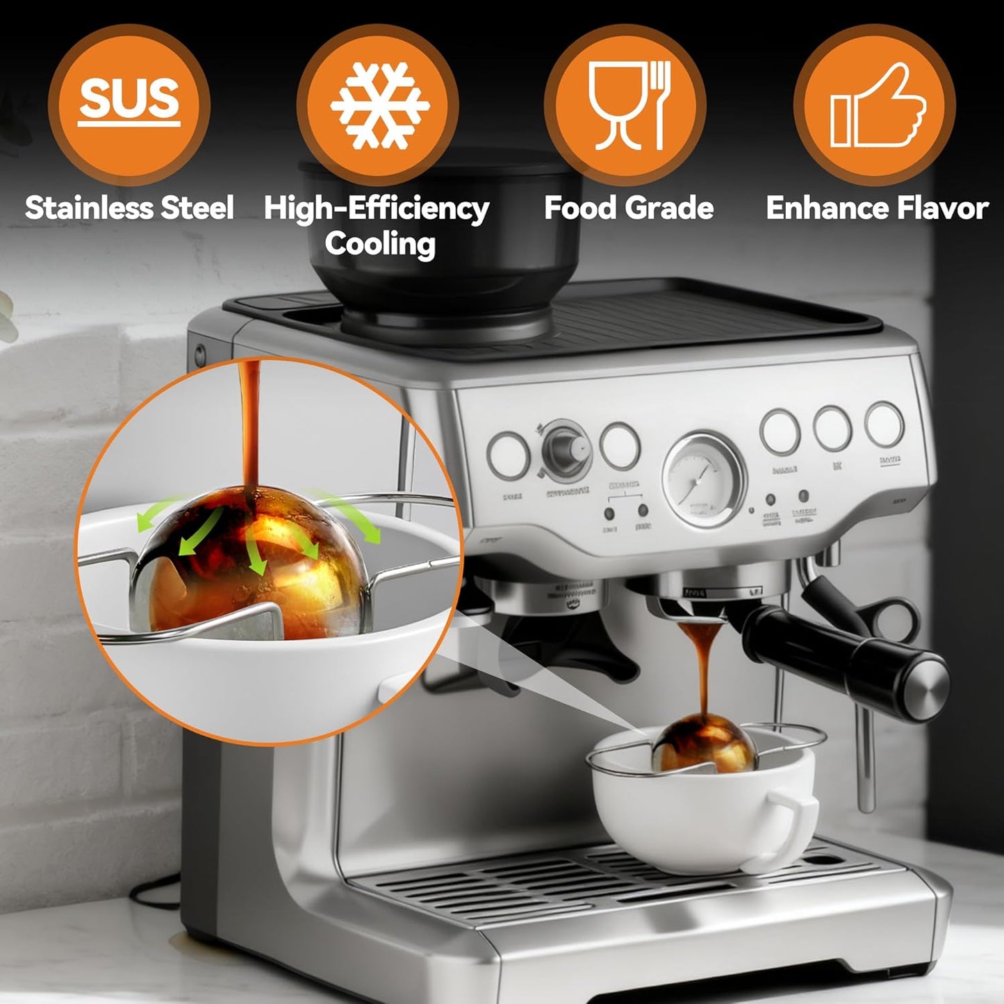 Espresso Cooling Ball