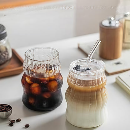 Wavy Glass Tumbler
