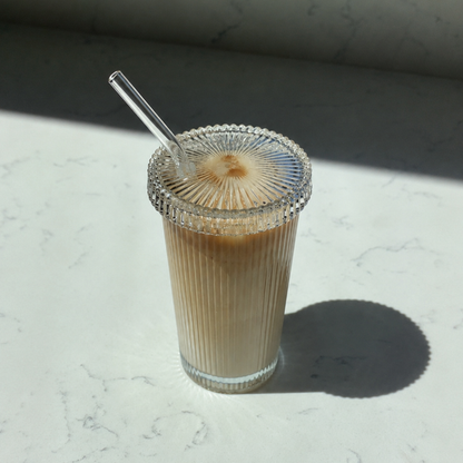Straight Ribbed Café Tumbler