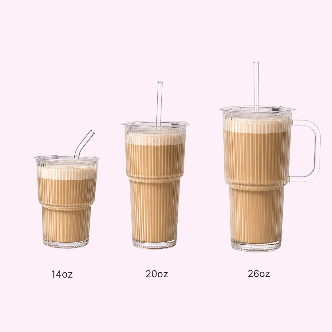 The Spill-Proof Aesthetic Glass Cup
