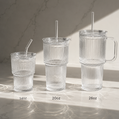 The Spill-Proof Aesthetic Glass Cup