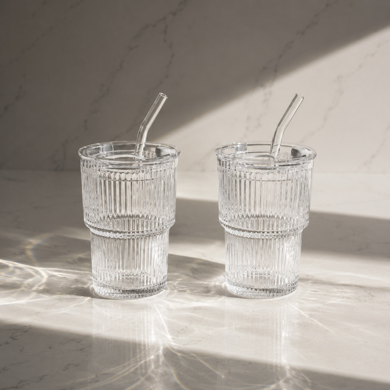 The Spill-Proof Aesthetic Glass Cup