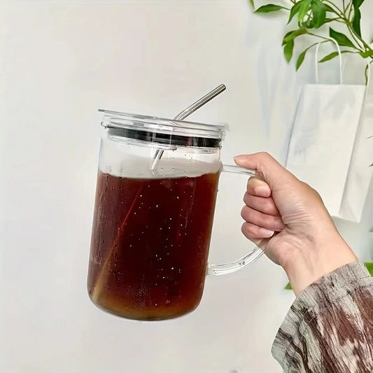 Aesthetic 1L Glass Cup