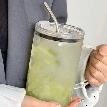 Aesthetic 1L Glass Cup