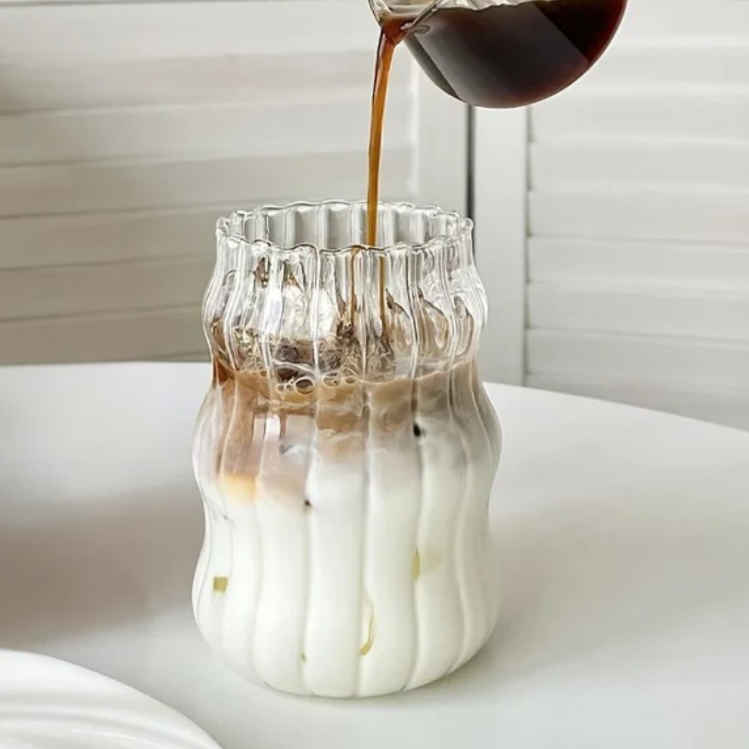Wavy Glass Tumbler