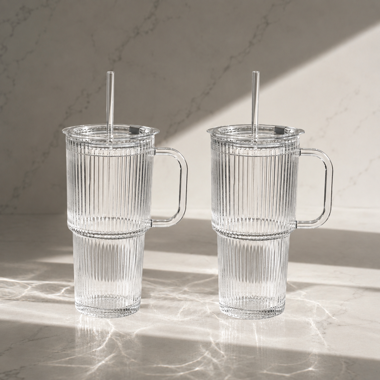 The Spill-Proof Aesthetic Glass Cup