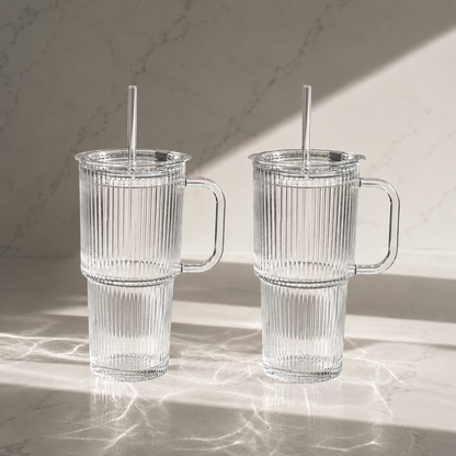 The Spill-Proof Aesthetic Glass Cup